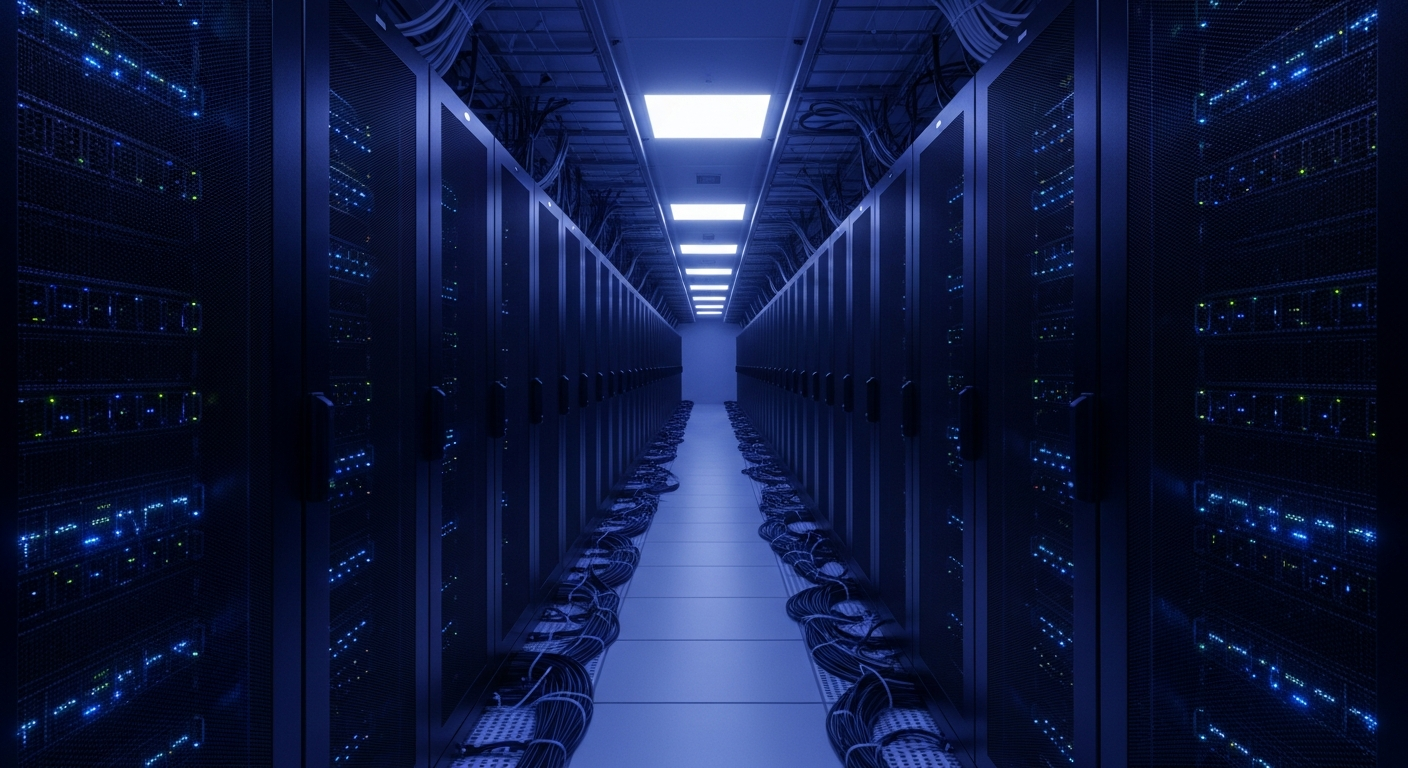 IT professional managing devices